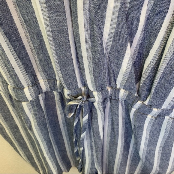 Cloth & Stone Shorts Romper Linen Blend Size Large - Picture 5 of 9